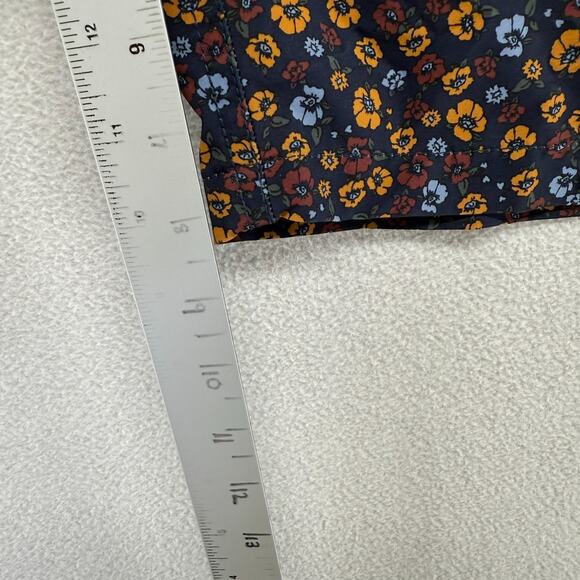 Bonobos Swim trunks Men's Large Blue Floral Pockets 9 Inch Lined Vacation Preppy - Picture 4 of 10